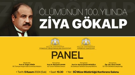 Ölümünün 100. Yılında Ziya Gökalp Paneli